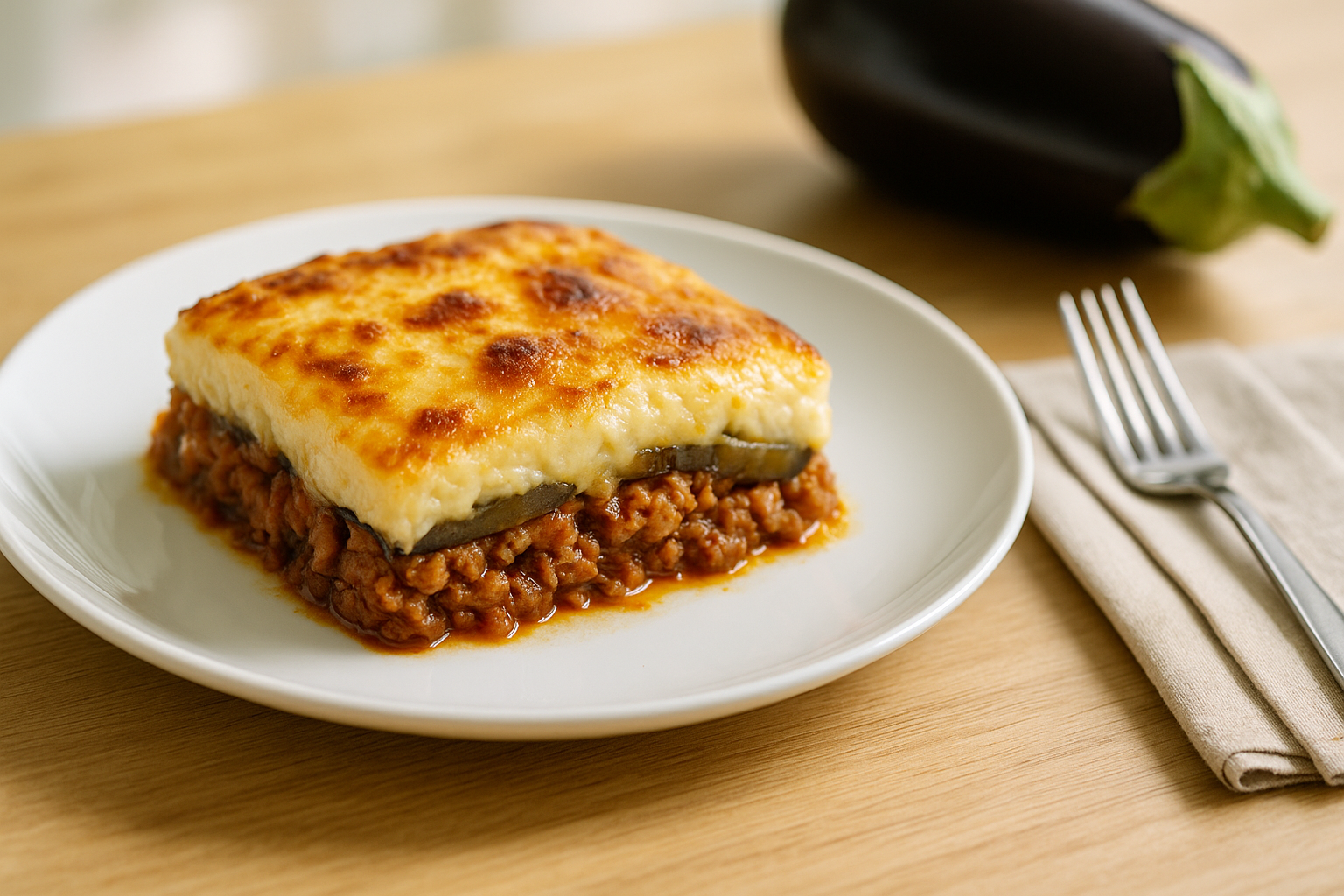 Moussaka Griega Tradicional que Sorprende